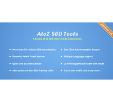 AtoZ SEO Tools 1.4 скрипт поисковой SEO оптимизации