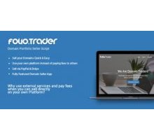 FolioTrader 1.0 скрипт продажи доменов