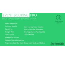 Event Booking Pro плагин wordpress