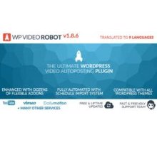 Wordpress Video Robot Plugin плагин wordpress