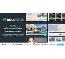 RealEstate 7 адаптивный шаблон тема wordpress