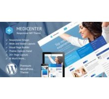 MediCenter адаптивный шаблон тема wordpress