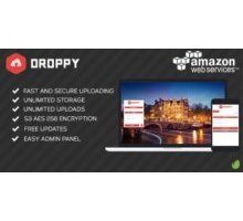Amazon S3 Droppy online file sharing