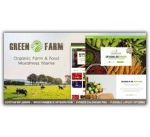 Green Farm адаптивный шаблон wordpress