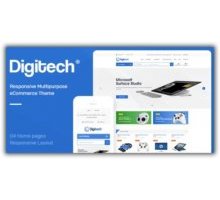 Digitech адаптивный шаблон Opencart