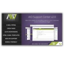 AIO Support Center тикет система плагин wordpress