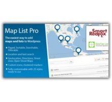 Map List Pro 3 Google Maps плагин wordpress