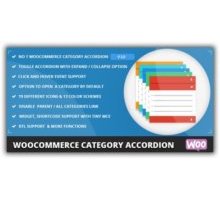 WooCommerce Category Accordion плагин аккордеон wordpress