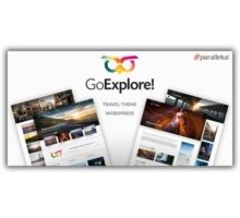 GoExplore адаптивный шаблон путешествий wordpress