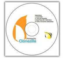 Clonezilla Live клонирование и резервное копирование жестких дисков