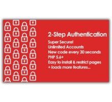 2-Step Authentication скрипт двухэтапная аутентификация