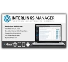 Interlinks Manager перелинковка плагин wordpress