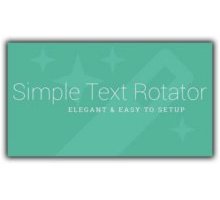 Simple Text Rotator ротатор текста плагин wordpress