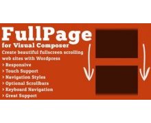 FullPage for Visual Composer плагин wordpress
