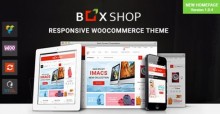 BoxShop магазин адаптивный шаблон wordpress