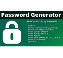 Password Generator скрипт генератор паролей