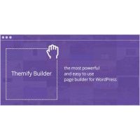 Themify Builder плагин конструктор страниц wordpress
