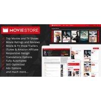 MovieStore скрипт сайта фильмов и телепередач