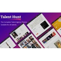 Talent Hunt отзывчивый шаблон управления талантами