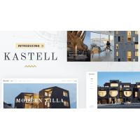 Kastell адаптивная тема для объектов и апартаментов