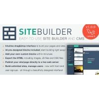 SiteBuilder Laravel визуальный конструктор страниц