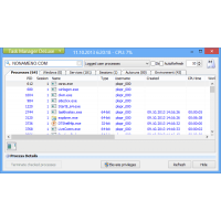 MiTeC Task Manager DeLuxe диспетчер задач windows