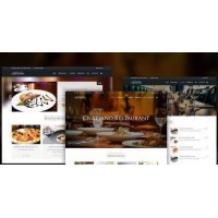 Cristiano Restaurant шаблон ресторанный бизнес wordpress