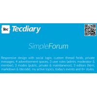 Simple Forum скрипт адаптивный форум