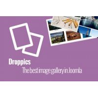 Droppics галерея изображений компонент Joomla