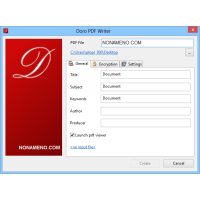 Doro PDF Writer программа создания PDF файлов