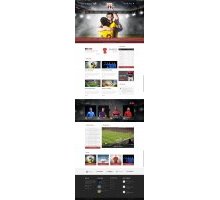 Real Soccer 1.05 спортивный шаблон WordPress