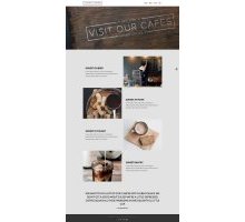 Sunset Coffee 1.1 адаптивный шаблон wordpress