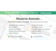 Massive Addons 1.1 плагин wordpress