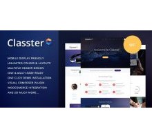 Classter 2.0 адаптивный шаблон wordpress