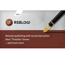 RSBlog 1.12.23 rus компонент блога Joomla