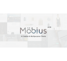 Mobius 2.6.0 адаптивный шаблон wordpress