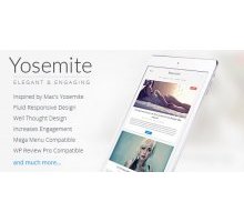 Yosemite 1.0.4 адаптивный шаблон wordpress