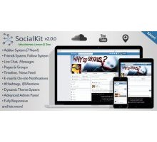 SocialKit 2.0.0 rus all addons скрипт социальной сети