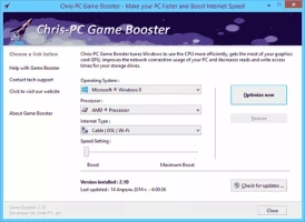 Chris PC Game Booster 3.10 оптимизация компьютера под игры