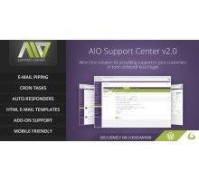 AIO Support Center 2.1.4 плагин wordpress служба поддержки