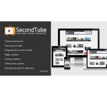SecondTube 1.0.0 скрипт видео сайта