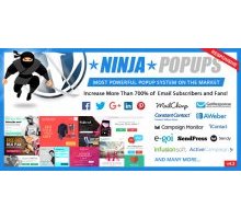 Ninja Popups 4.3.7 всплывающие popups окна wordpress