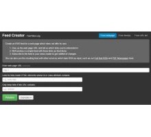 Feed Creator 1.2 скрипт создания RSS каналов