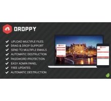 Droppy 1.3.0 скрипт хостинга файлов