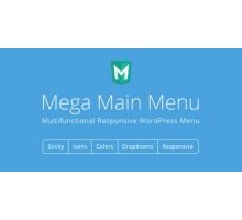 Mega Main Menu 2.1.2 плагин wordpress