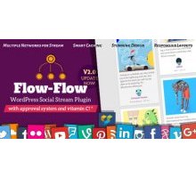 Flow-Flow 2.9.0 граббер контента из социальных сетей wordpress