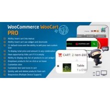 WooCommerce Cart WooCart Pro 2.2.0 плагин wordpress