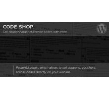 Code Shop 2.1.0 плагин wordpress