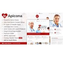 Apicona 10.2.0 адаптивный шаблон wordpress