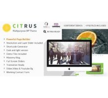 Citrus 1.8 адаптивный шаблон wordpress